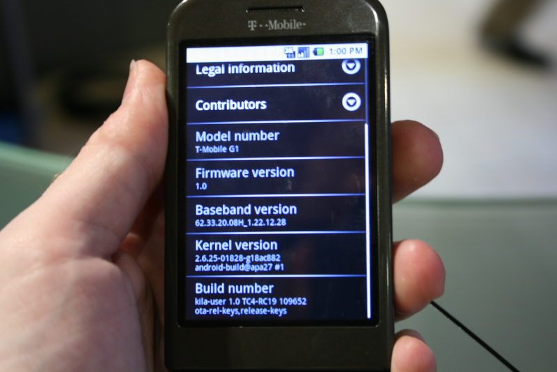 Illustration for article titled T-Mobile G1 Android Phone Hands-On